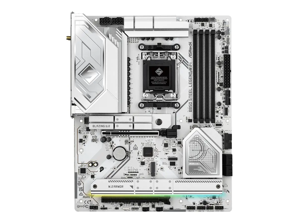 ASRock 90-MXBQS0-A0UAYZ Mainboard - AM5 - DDR5