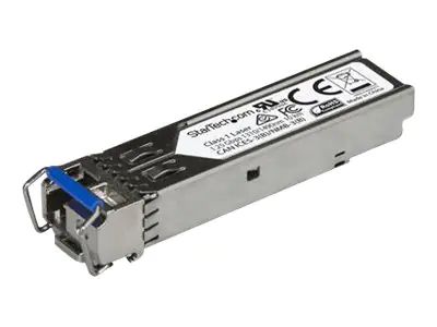 StarTech SFPGE40KT3R5 Transceiver Modul (SFP Module, 1000Base-BX40-D Juniper kompatibel, Glasfaser, LC Single Mode mit DDM) - SFP (Mini-GBIC)-Transceiver-Modul (gleichwertig mit: Juniper SFPP-10GE-SR) - GigE - 1000Base-BX40-U - LC Single-Modus - bis zu 40