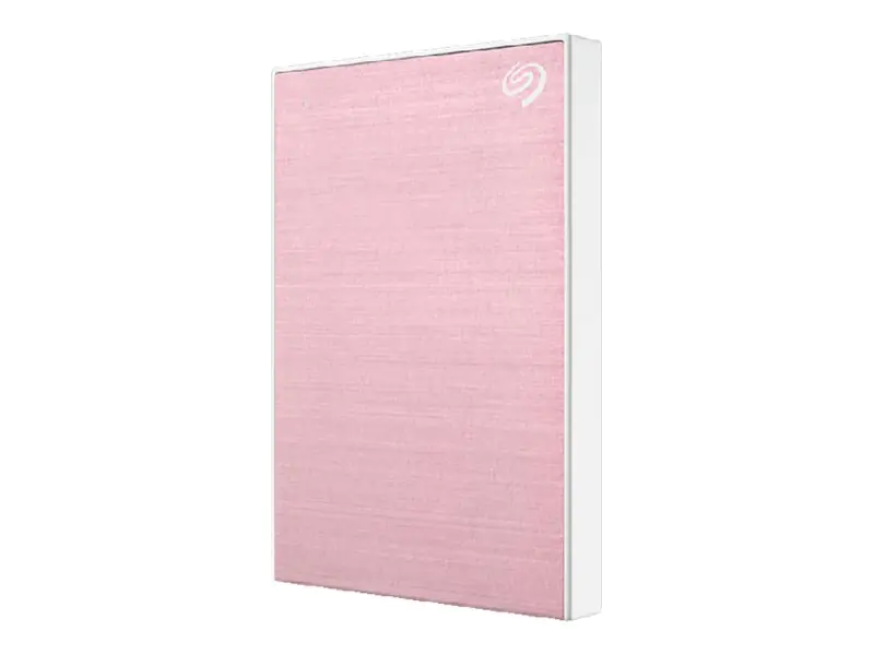 Seagate One Touch STKY2000405 - Festplatte - 2 TB - extern (tragbar) - USB 3.0 - Rosegold - mit 3 Jahre Seagate Rescue Datenwiederherstellung