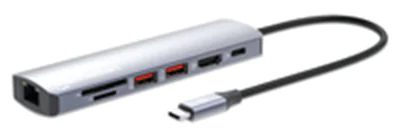 Manhattan - Dockingstation - für Laptop - USB-C - HDMI - 1GbE