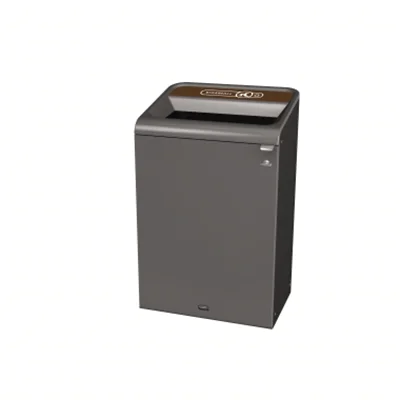 Rubbermaid Abfallsammelsystem 49,5 x 97,5 x 61 cm (B x H x T) 125l 1 Sortierfach Stahl, verzinkt grau/blau Rubbermaid Abfallsammelsystem 49,5 x 97,5 x 61 cm (B x H x T) 125l 1 Sortierfach Stahl, verzinkt grau/blau