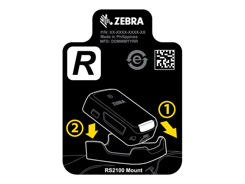 Zebra - Handhalterung für Barcodescanner - rechts