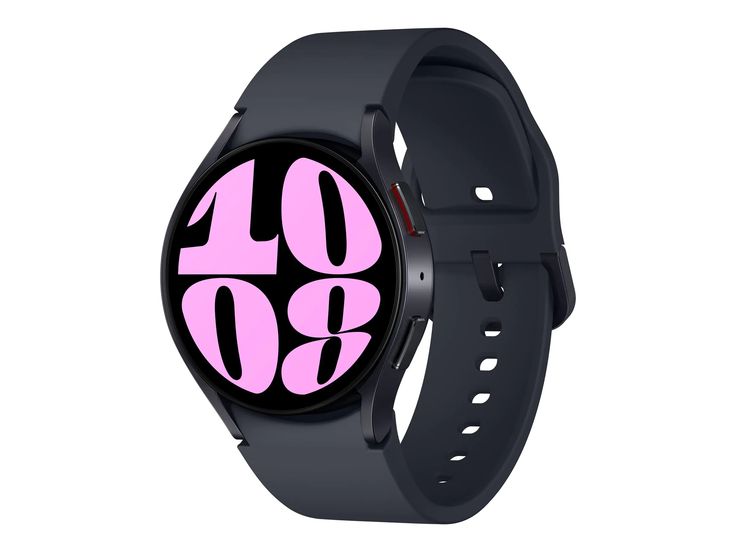 Samsung Galaxy Watch6 - 40 mm - intelligente Uhr mit Sportband - Graphit - Bandgröße: S/M - Anzeige 3.33 cm (1.3") - 16 GB - NFC, Wi-Fi, Bluetooth - 28.7 g - Graphite