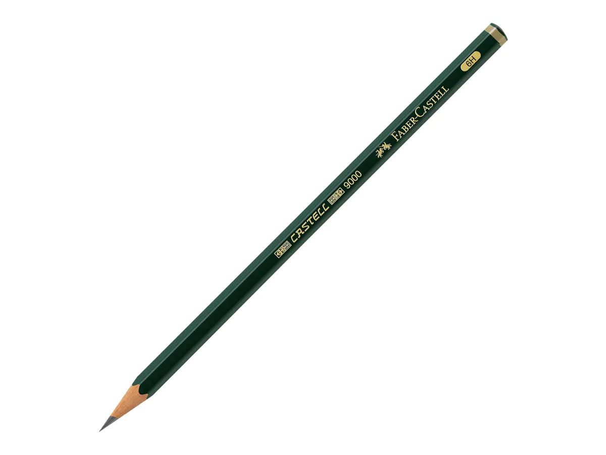 FABER-CASTELL CASTELL 9000 - Bleistift - 6H 119016