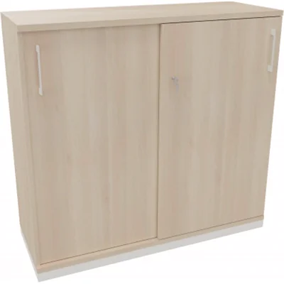 Schiebetürenschrank 3OH B1200xT442xH1133mm ws/Akazie Schiebetürenschrank 3OH B1200xT442xH1133mm ws/Akazie