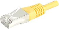 Dexlan - Patch-Kabel - RJ-45 (M) zu RJ-45 (M) - 2 m - SFTP, PiMF - CAT 6a - verseilt - Gelb Dexlan - Patch-Kabel - RJ-45 (M) zu RJ-45 (M) - 2 m - SFTP, PiMF - CAT 6a - verseilt - Gelb