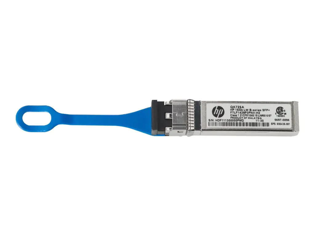 HPE - SFP+-Transceiver-Modul - 10GbE, 16Gb Fibre Channel - Fibre Channel, 10GBase-SR - bis zu 100 m
