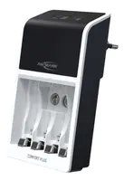 Ansmann 1001-0094 Comfort Plus Schnell-Ladegerät fuer NiMH Akkus AA oder AAA - Schnellladegerät - Nickel-Metallhydrid (NiMH)