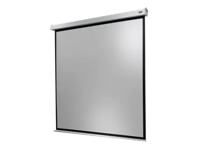 Celexon Electric Professional Plus Square format - Leinwand - Deckenmontage möglich, geeignet für Wandmontage - motorisiert - 230 V - 396 cm (156") - 1:1 - mattweiß - Pulverbeschichtung weiß