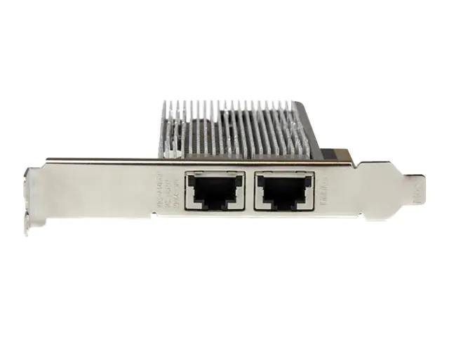 StarTech 2 Port PCI Express 10GBase-T Ethernet Netzwerkkarte - 10GbE Ethernet Adapter mit Intel X540 Chip - Netzwerkadapter - PCIe 2.0 x8 Low-Profile - 10Gb Ethernet x 2 - Schwarz - für P/N: BNDTB10GI, BNDTB210GSFP, BNDTB310GNDP, BNDTB410GSFP, BNDTB4M2E1,