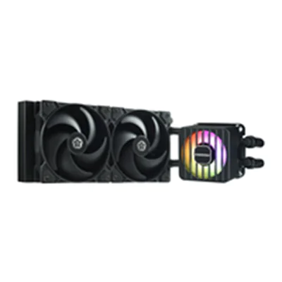 Enermax LIQMAXFLO SR ELC-LMF240-SF - Prozessor-Flüssigkeitskühlsystem - ARGB - Kühlergröße: 240 mm - (für: LGA115x Socket, LGA1200, LGA1366, LGA1700, LGA2011, LGA2011-3 (Square ILM), LGA2066, AM4, AM5) - Kupfer - 120 mm