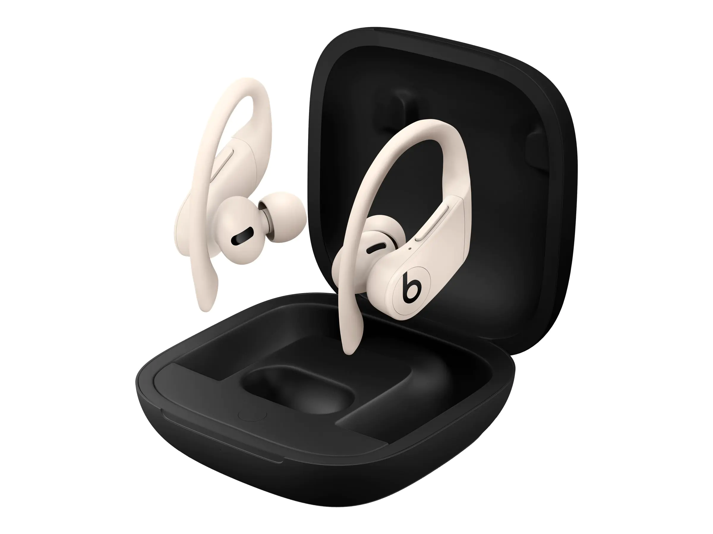 Beats Powerbeats Pro - True Wireless-Kopfhörer mit Mikrofon - im Ohr - über dem Ohr angebracht - Bluetooth - Geräuschisolierung - Elfenbein - für iPad/iPhone/iPod/TV/Watch