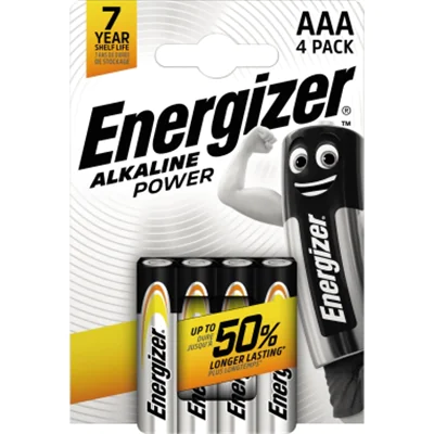 Energizer Batterie Alkaline Power E300132600 AAA Micro 4 St./Pack. Energizer Batterie Alkaline Power E300132600 AAA Micro 4 St./Pack.