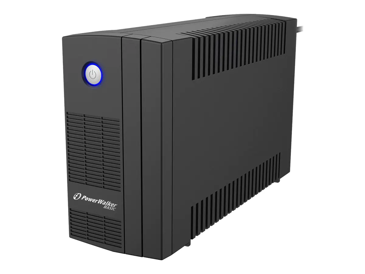 PowerWalker Basic VI 650 SB FR - USV - Wechselstrom 162 - 290 V - 360 Watt - 650 VA - 5 Ah - USB - Ausgangsanschlüsse: 2