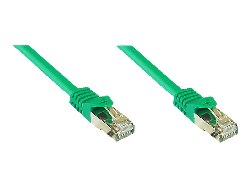 Good Connections - Patch-Kabel - RJ-45 (M) zu RJ-45 (M) - 50 cm - SFTP, PiMF - CAT 7 - halogenfrei - grün