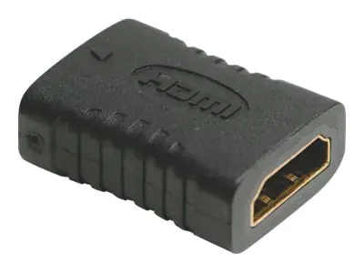 Helos BASIC - HDMI Kupplung - HDMI weiblich zu HDMI weiblich - Schwarz - 1080p-Unterstützung