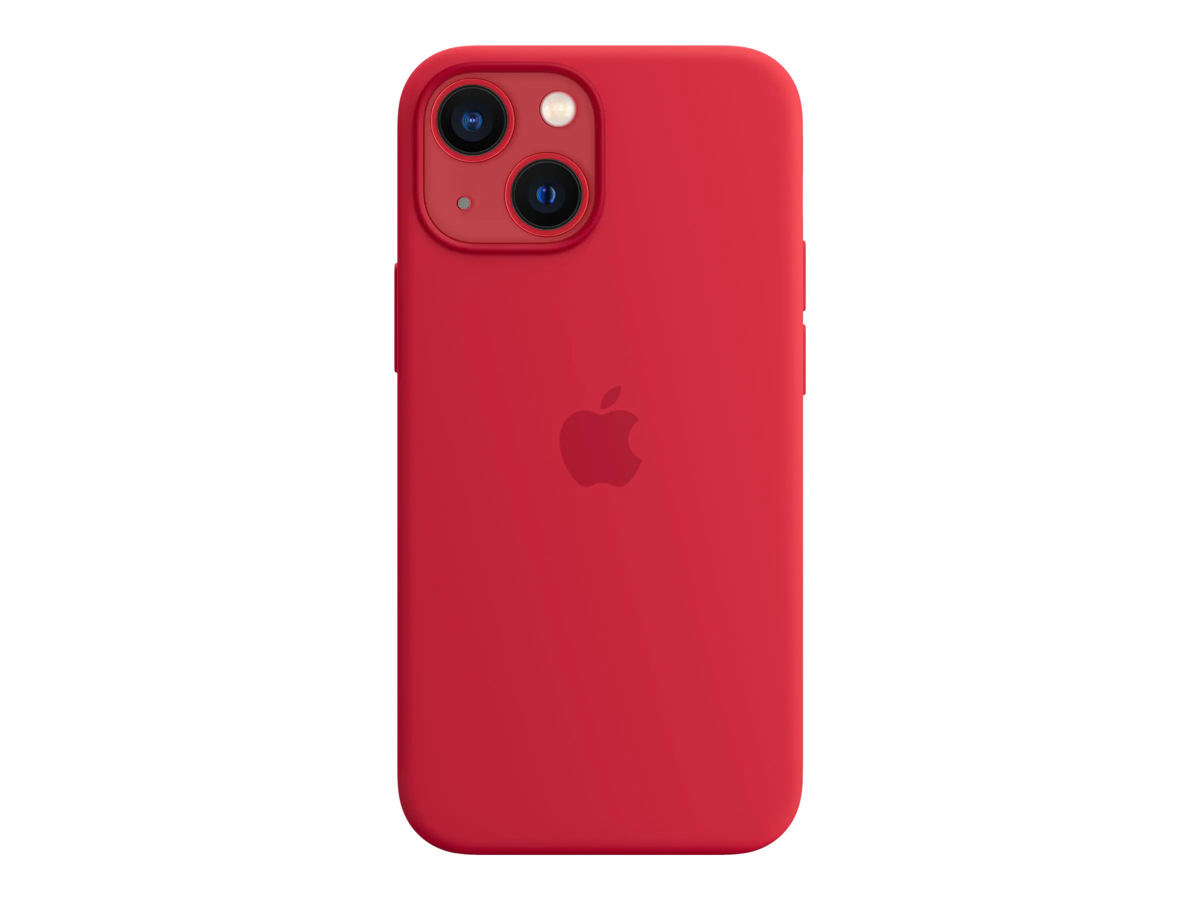 Apple - (PRODUCT) RED - hintere Abdeckung für Mobiltelefon - mit MagSafe - Silikon - Rot - für iPhone 13 mini