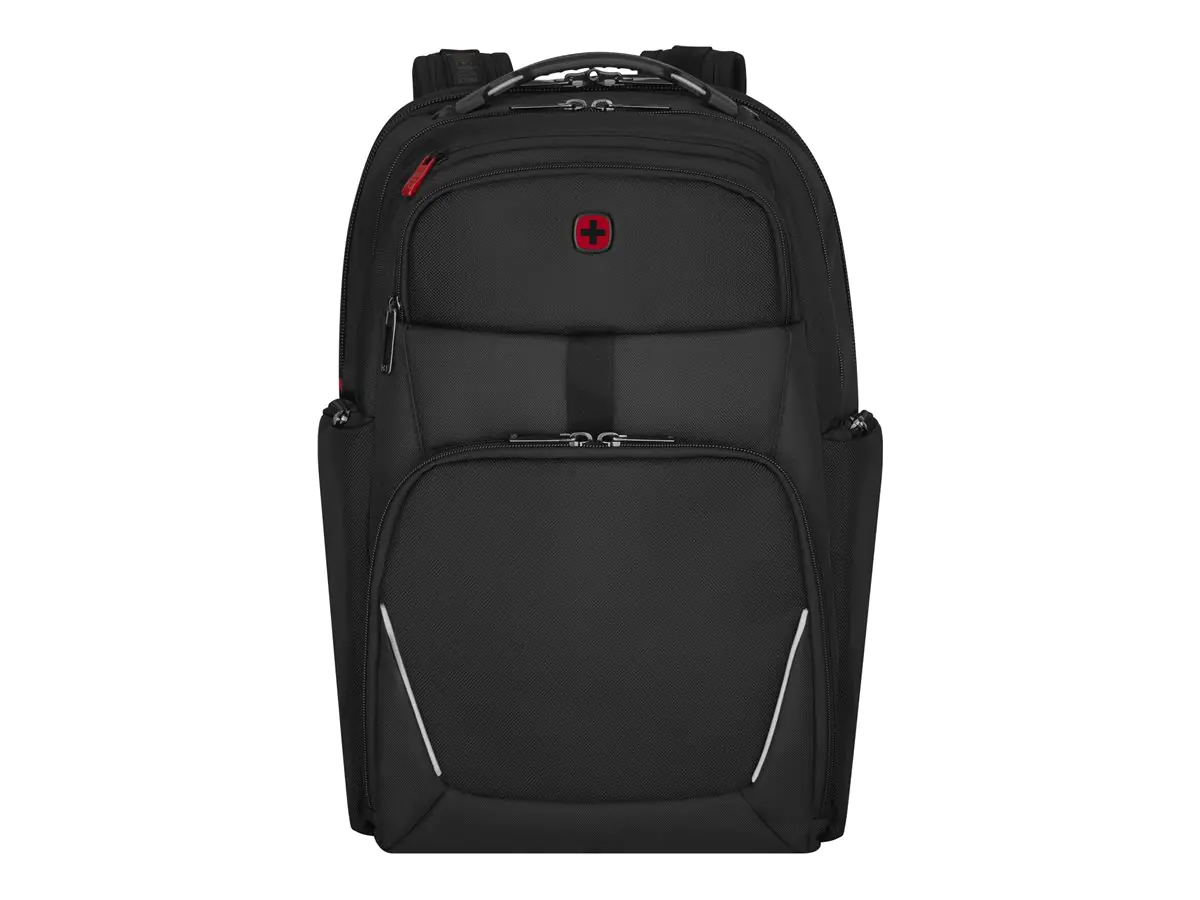 Wenger Meteor - Notebook-Rucksack - mit Tablet-Tasche - 43.2 cm - bis zu 17" - Schwarz