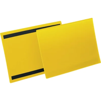 DURABLE Kennzeichnungstasche 174504 A4 quer magn. ge 50 St./Pack. DURABLE Kennzeichnungstasche 174504 A4 quer magn. ge 50 St./Pack.
