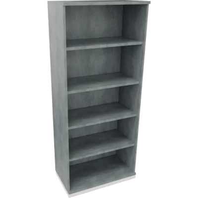 Regal 5OH B800xT442xH1869mm Verkehrsweiß/Eiche Natur Regal 5OH B800xT442xH1869mm Verkehrsweiß/Eiche Natur