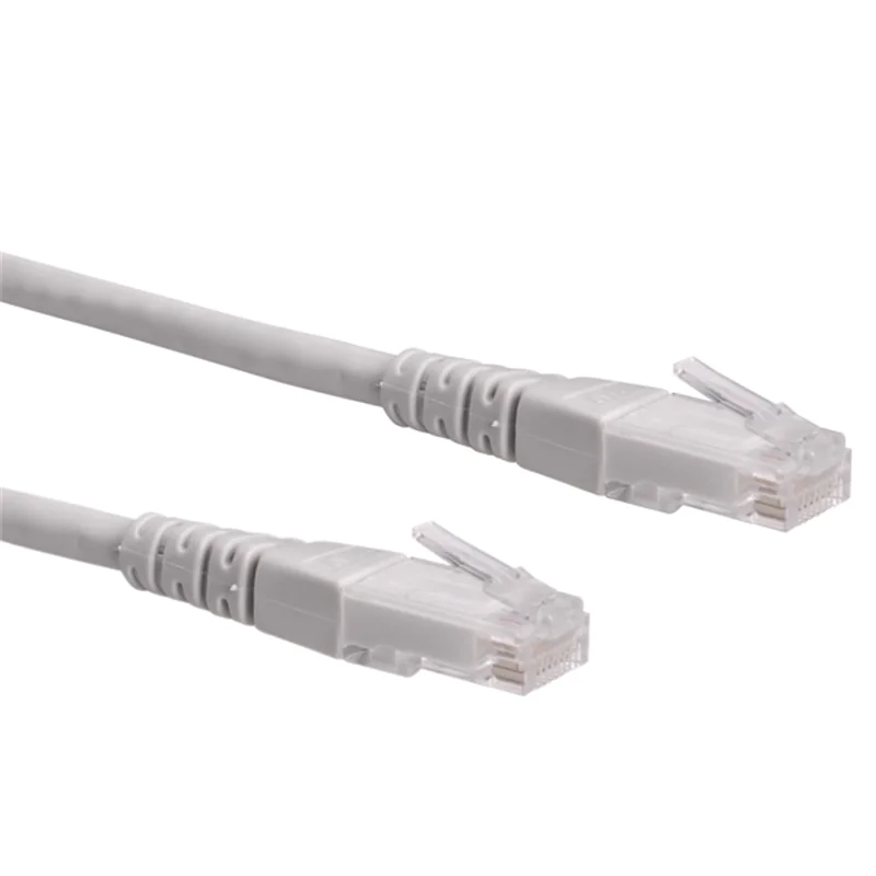 Roline - Patch-Kabel - RJ-45 (M) zu RJ-45 (M) - 3 m - UTP - CAT 6 - Grau Roline - Patch-Kabel - RJ-45 (M) zu RJ-45 (M) - 3 m - UTP - CAT 6 - Grau