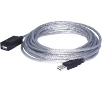 DACOMEX - USB-Verlängerungskabel - USB (M) zu USB (W) - USB 2.0 - 5 m - aktiv