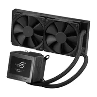 ASUS ROG RYUJIN III 240 - Prozessor-Flüssigkeitskühlsystem - mit LCD-Display - (für: AM4, LGA1200, LGA1700, AM5, LGA115x Socket) - Kupfer - 120 mm