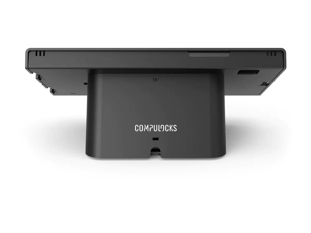 Compulocks Galaxy Tab A9+ Apex Enclosure AV Conference Capsule Black - Befestigungskit - für Tablett - Swing - verriegelbar - Metallrahmen - Schwarz - Bildschirmgröße: 27.9 cm (11") - Wandmontage, Tischmontage - für Samsung Galaxy Tab A9+