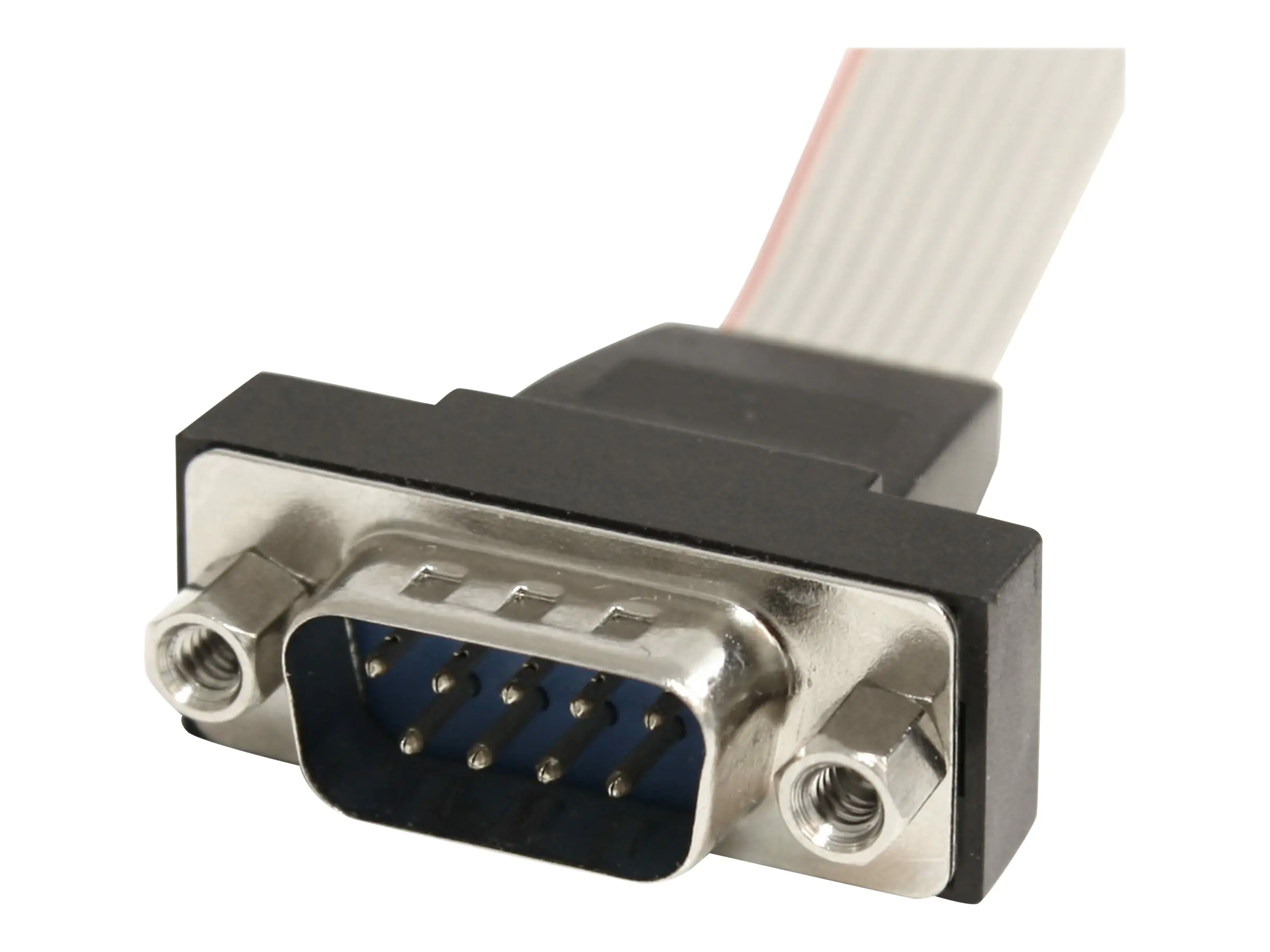 StarTech 10 Pin Motherboard Pinheader auf serielles DB9 Kabel - Interner Pinheader auf RS232 Adapter - 40cm - Kabel seriell - DB-9 (M) zu 10 PIN IDC (W) - 40.7 cm - Grau