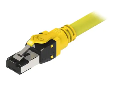 Roline - Patch-Kabel - RJ-45 (M) zu RJ-45 (M) - 3 m - SFTP, PiMF - CAT 8 - halogenfrei, geformt, robust - Gelb Roline - Patch-Kabel - RJ-45 (M) zu RJ-45 (M) - 3 m - SFTP, PiMF - CAT 8 - halogenfrei, geformt, robust - Gelb