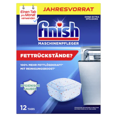 FINISH Spülmaschinenreiniger 12 St./Pack. FINISH Spülmaschinenreiniger 12 St./Pack.