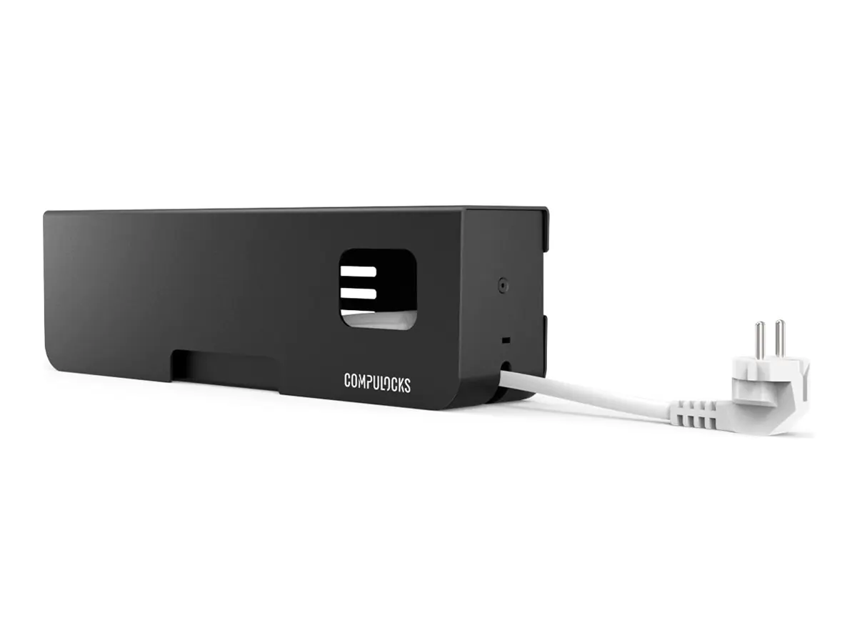 Compulocks Security Power Strip EU 5 plugs Black - Steckdosenleiste - abgesichert - Europa - Schwarz