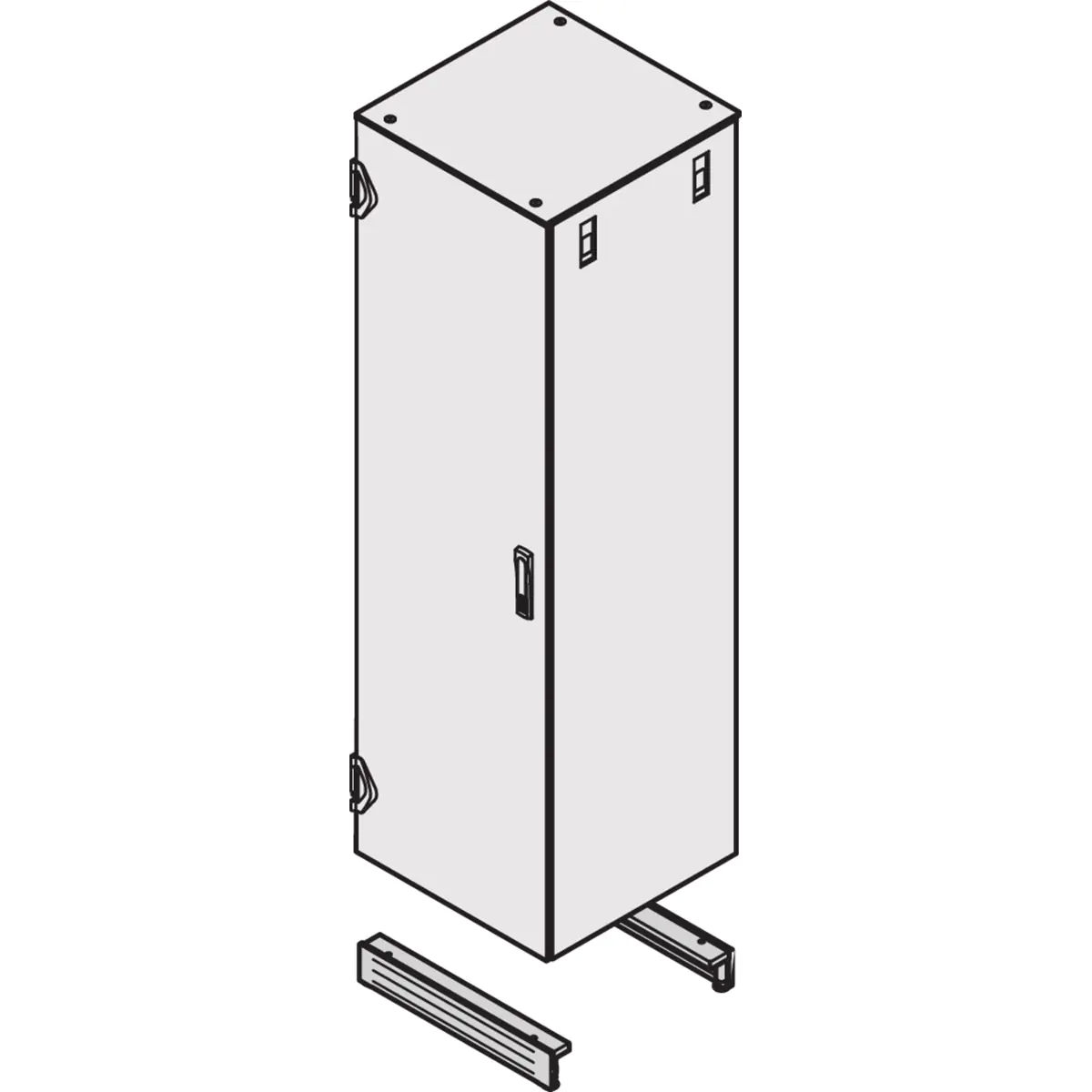 SCHROFF VARISTAR - Rack-Basis und Sockel (belüftet)