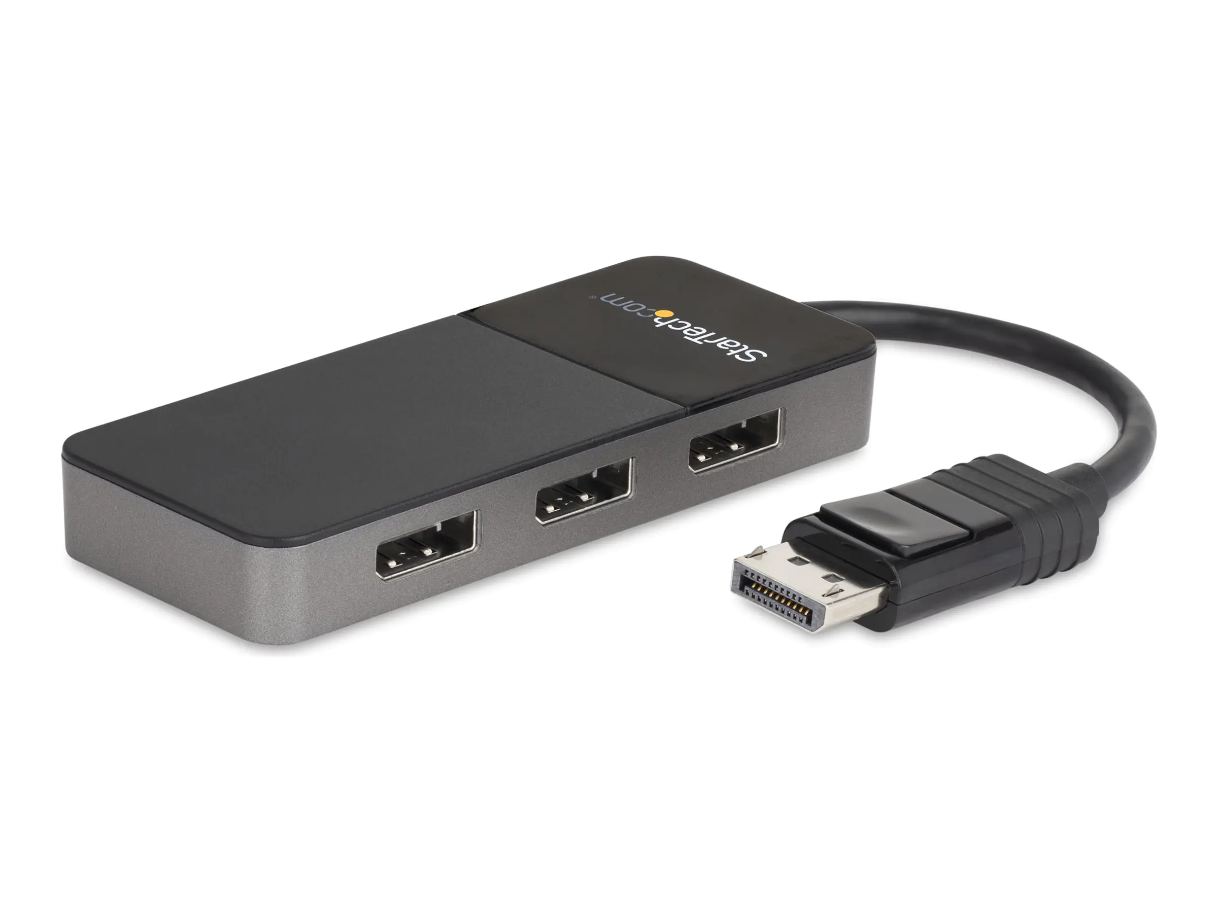 StarTech DisplayPort MST Hub (3 Port, 3 x 4k, HDR, EDID, DP 1.4 Multi Monitor Splitter für Windows) - Video-/Audio-Splitter - 4 x DisplayPort - Desktop
