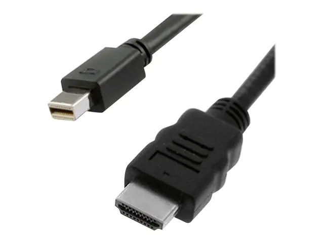 VALUE - Videokabel - Mini DisplayPort (M) bis HDMI (M) - 2 m - abgeschirmt - Schwarz VALUE - Videokabel - Mini DisplayPort (M) bis HDMI (M) - 2 m - abgeschirmt - Schwarz