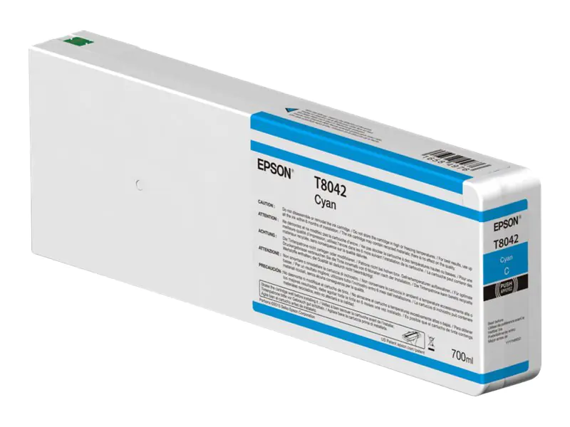 Epson T55K4 - 700 ml - Gelb - original - Tintenpatrone - für SureColor SC-P6000, SC-P7000, SC-P7000V, SC-P8000, SC-P9000, SC-P9000V Epson T55K4 - 700 ml - Gelb - original - Tintenpatrone - für SureColor SC-P6000, SC-P7000, SC-P7000V, SC-P8000, SC-P9000, SC-P9000V