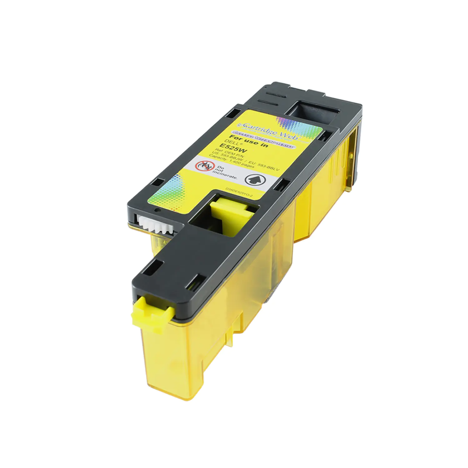 CartridgeWeb Toner kompatibel zu Dell 593-BBLV gelb 1.400 Seiten 1 Stück CartridgeWeb Toner kompatibel zu Dell 593-BBLV gelb 1.400 Seiten 1 Stück