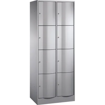 C+P Schließf.schrank 8470272S10097 8Fächer 1950x770x540mm wsalu/wsalu