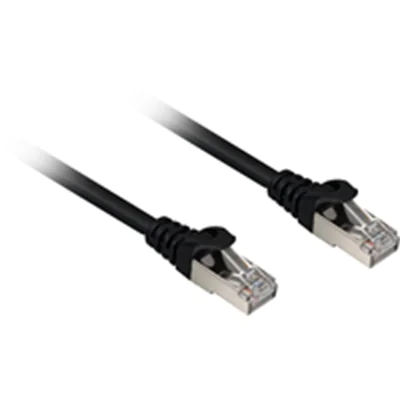 Sharkoon RJ45 CAT.6a SFTP LSOH bk 0.5m| Halogenfrei