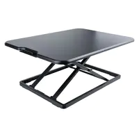 StarTech Standing Desk Converter for Laptop, Supports up to 8kg (17.6lb), Height Adjustable Laptop Riser w/ Slim Design, Table Top Sit Stand Desk Converter for Home Office - Rising Stand Up Desk Platform (LAPTOP-SIT-STAND) - Stehender Tischwandler - Recht