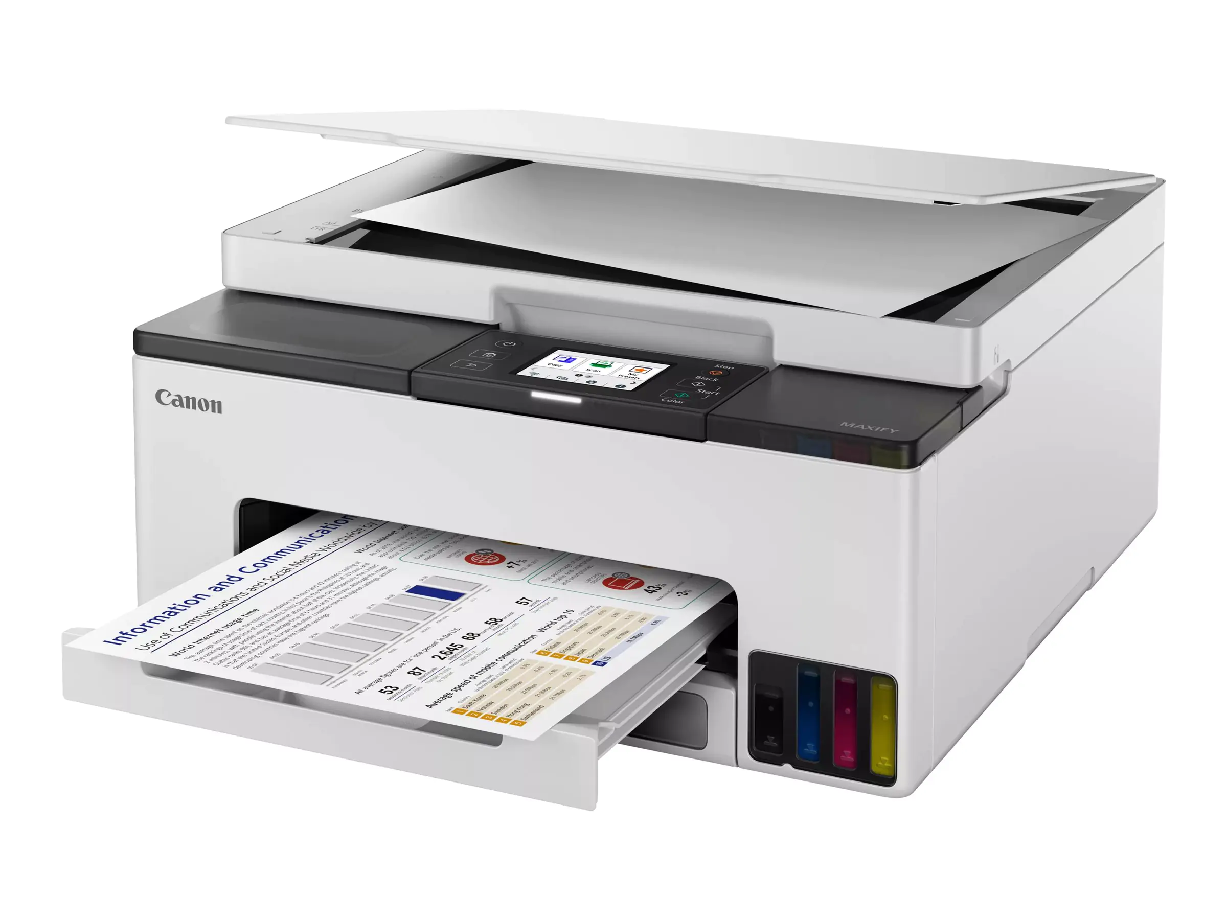Canon MAXIFY GX1050 - Multifunktionsdrucker - Farbe - Tintenstrahl - wiederbefüllbar - Legal (216 x 356 mm) 6169C006