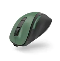 Hama MW-500 Recharge - Maus - ergonomisch - Für Rechtshänder - optisch - 6 Tasten - kabellos - 2.4 GHz - kabelloser Empfänger (USB) - Forest Green