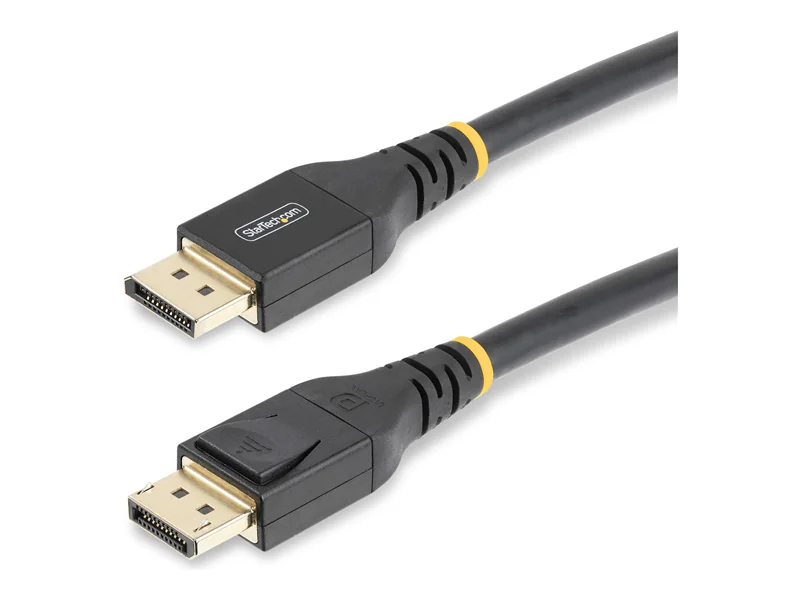 StarTech 33ft (10m) VESA-Certified Active DisplayPort 1.4 Cable, DP8K w/HBR3/HDR10/MST/DSC 1.2/HDCP 2.2, 8K 60Hz, 4K 120Hz Video - Active DP 1.4 Cable M/M (DP14A-10M-DP-CABLE) - DisplayPort-Kabel - DisplayPort (M) zu DisplayPort (M) - DisplayPort 1.4 - 10