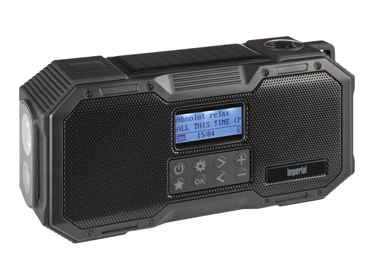 Imperial DABMAN OR 1 - Tragbares DAB-Radio - Schwarz