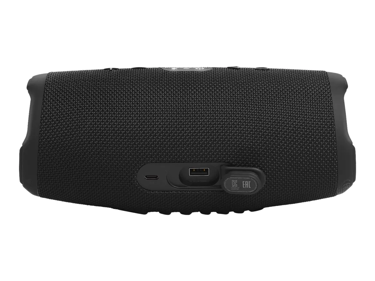 JBL Charge 5 Wi-Fi - Lautsprecher - tragbar - kabellos - Wi-Fi 6, Bluetooth - App-gesteuert - 40 Watt - zweiweg - Schwarz