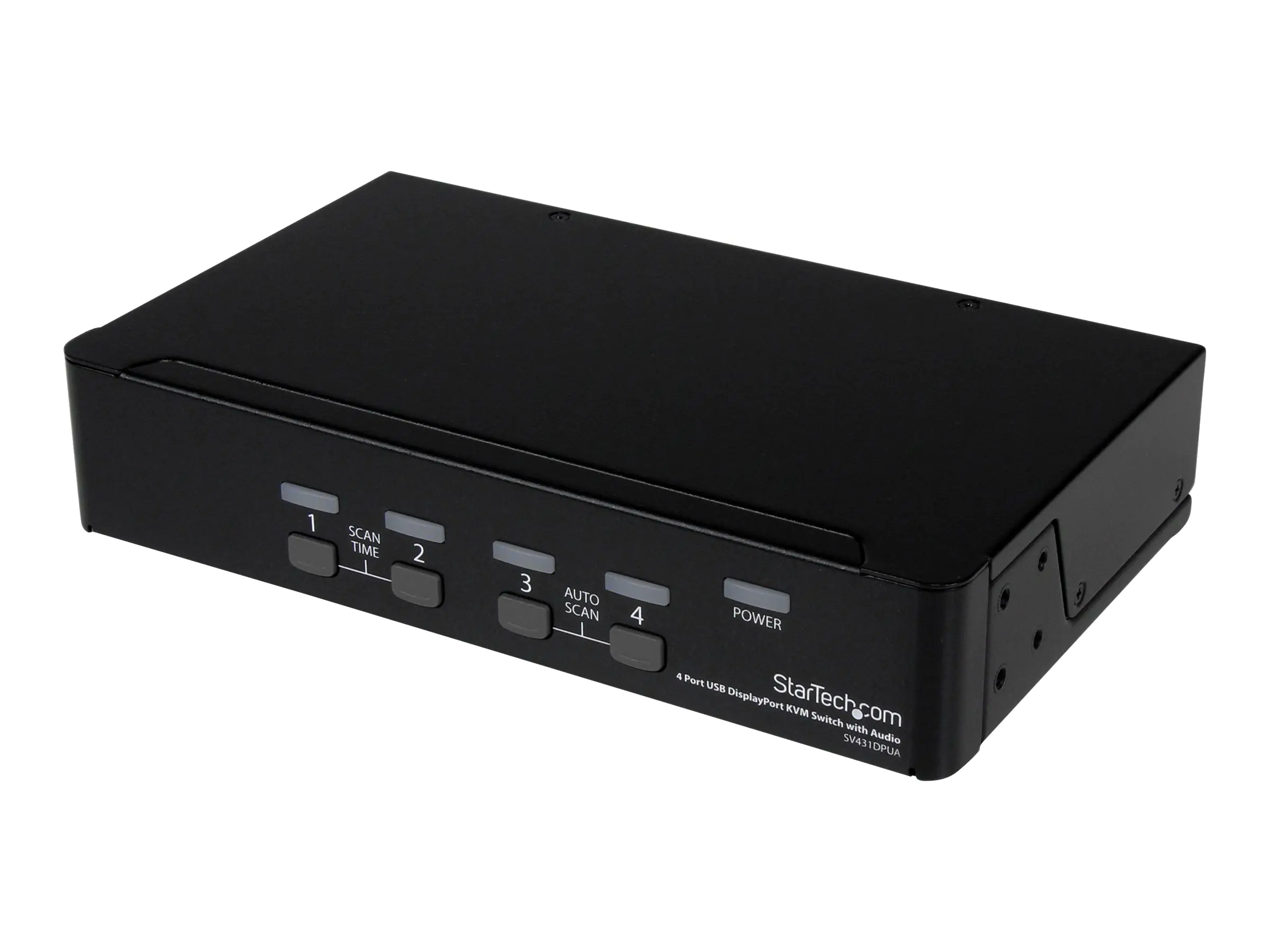 StarTech 4 Port DisplayPort USB KVM Switch mit Audio - DisplayPort Desktop KVM Umschalter mit USB Hub - 4xUSB Buchse 4xDP Buchse - KVM-/Audio-/USB-Switch - 4 x KVM/Audio/USB - 1 lokaler Benutzer - Desktop - für P/N: DP4N1USB6, IM12D1500P, SV431RACK, SVA12 StarTech 4 Port DisplayPort USB KVM Switch mit Audio - DisplayPort Desktop KVM Umschalter mit USB Hub - 4xUSB Buchse 4xDP Buchse - KVM-/Audio-/USB-Switch - 4 x KVM/Audio/USB - 1 lokaler Benutzer - Desktop - für P/N: DP4N1USB6, IM12D1500P, SV431RACK, SVA12