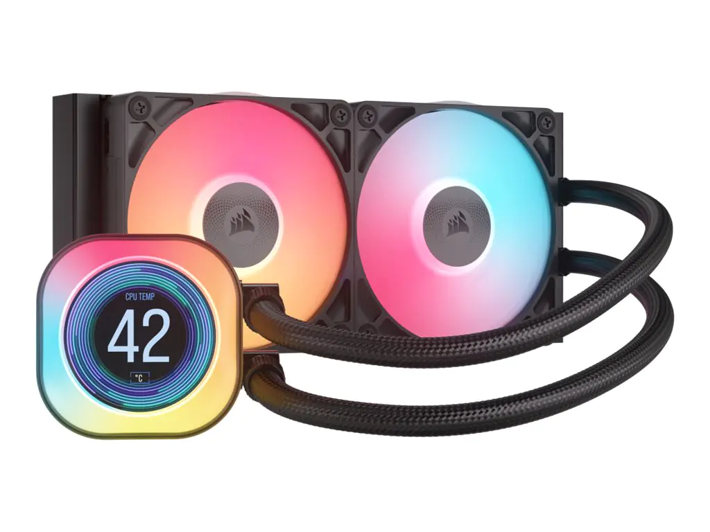 Corsair CPC Corsair AIO iCUE LINK TITAN 240 RX LCD AIO - CPU-Kühler