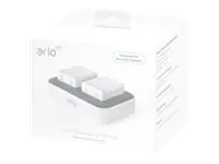 Arlo Ultra Dual Charging Station - Batterieladegerät - Europa - für Arlo Pro 3, Pro 3 Floodlight Camera, Pro 4, Pro 5, Ultra 2; Go 2; Ultra