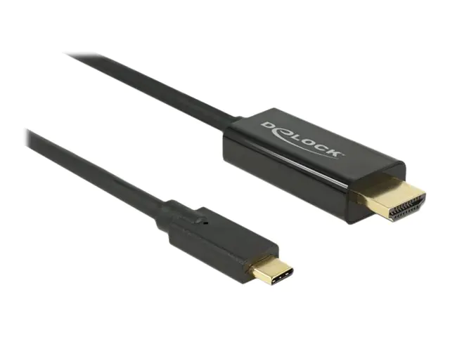 Delock HDMI Splitter 1 x in zu 2 out 4K 60 Hz mit Downscaler - Digital/Display/Video