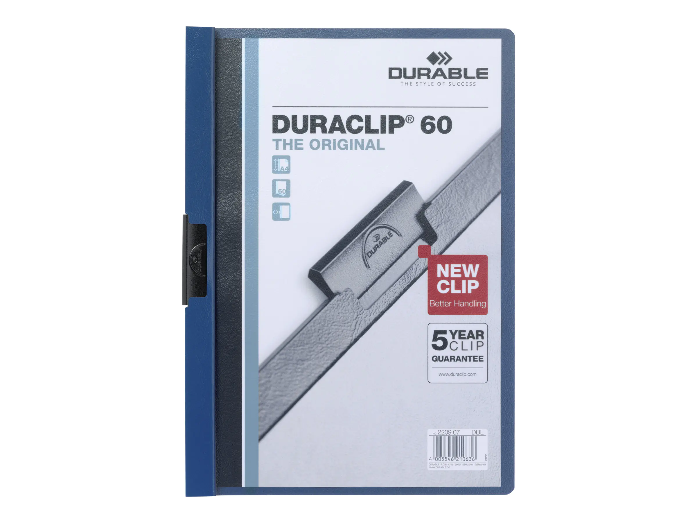 Durable DURACLIP 30 - Klemmhefter - für A4 (210 x 297 mm) 2200-07